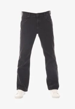 Wrangler JACKSVILLE - Jeans Bootcut - Black Out