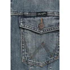 Wrangler Jeansjacke »WESTERN DENIM JACKET« 10 Wrangler Jeansjacke »WESTERN DENIM JACKET« -Deutschland Wrangler Verkaufs-Shop 7a87dba5db5d572362018a973aca3d62