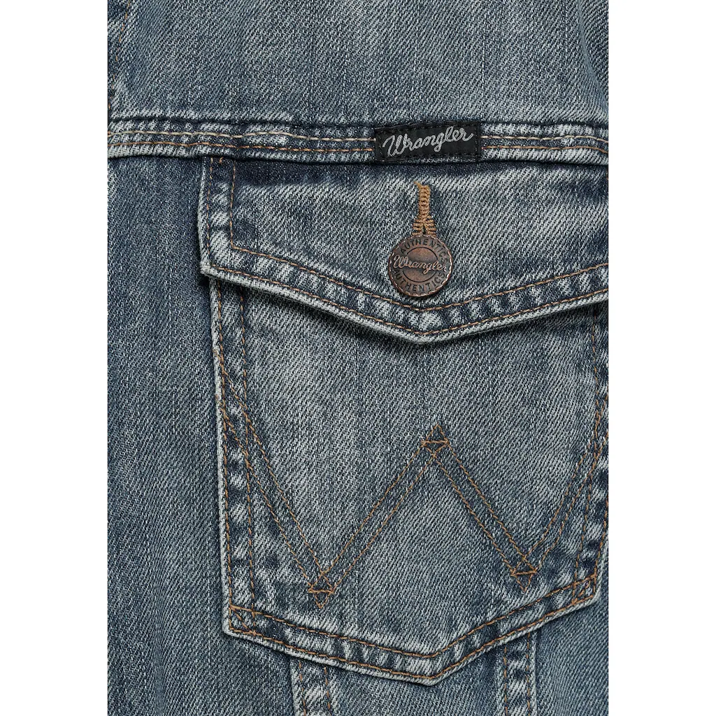 Wrangler Jeansjacke »WESTERN DENIM JACKET« 5 Wrangler Jeansjacke »WESTERN DENIM JACKET« – Bild 5