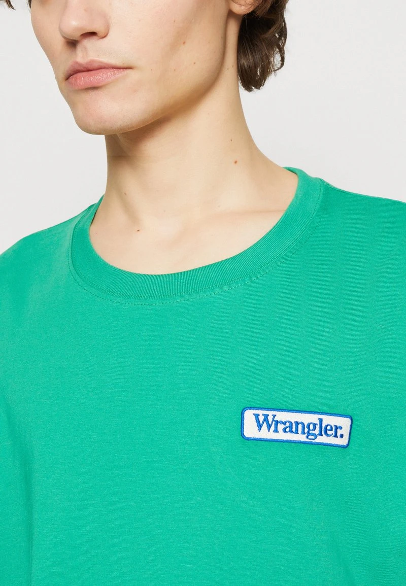 Wrangler LOGO TEE - T-Shirt Basic - Leprechaun Green 6 Wrangler LOGO TEE - T-Shirt Basic - Leprechaun Green – Bild 6