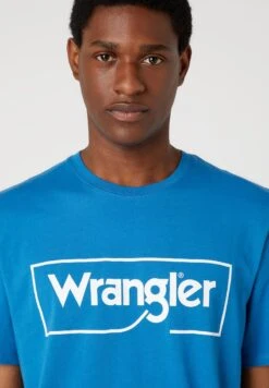 Wrangler FRAME LOGO - T-Shirt Print - Deep Water 9 Wrangler FRAME LOGO - T-Shirt Print - Deep Water -Deutschland Wrangler Verkaufs-Shop 93d393d6c72f4980b11db884987b237a