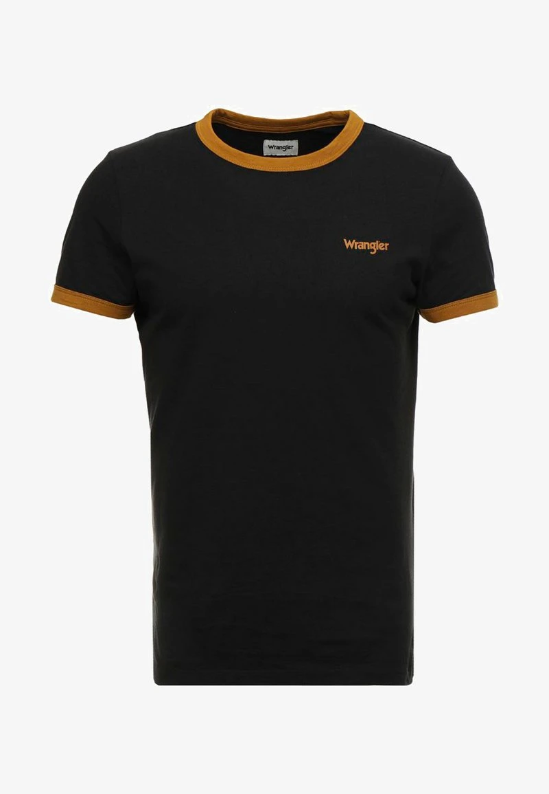 Wrangler RINGER TEE - T-Shirt Basic - Black 4 Wrangler RINGER TEE - T-Shirt Basic - Black – Bild 4