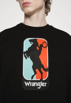 Wrangler LOGO CREW - Sweatshirt - Faded Black -Deutschland Wrangler Verkaufs-Shop 98c12eba3fb24f97807ff0ce35fbc95b