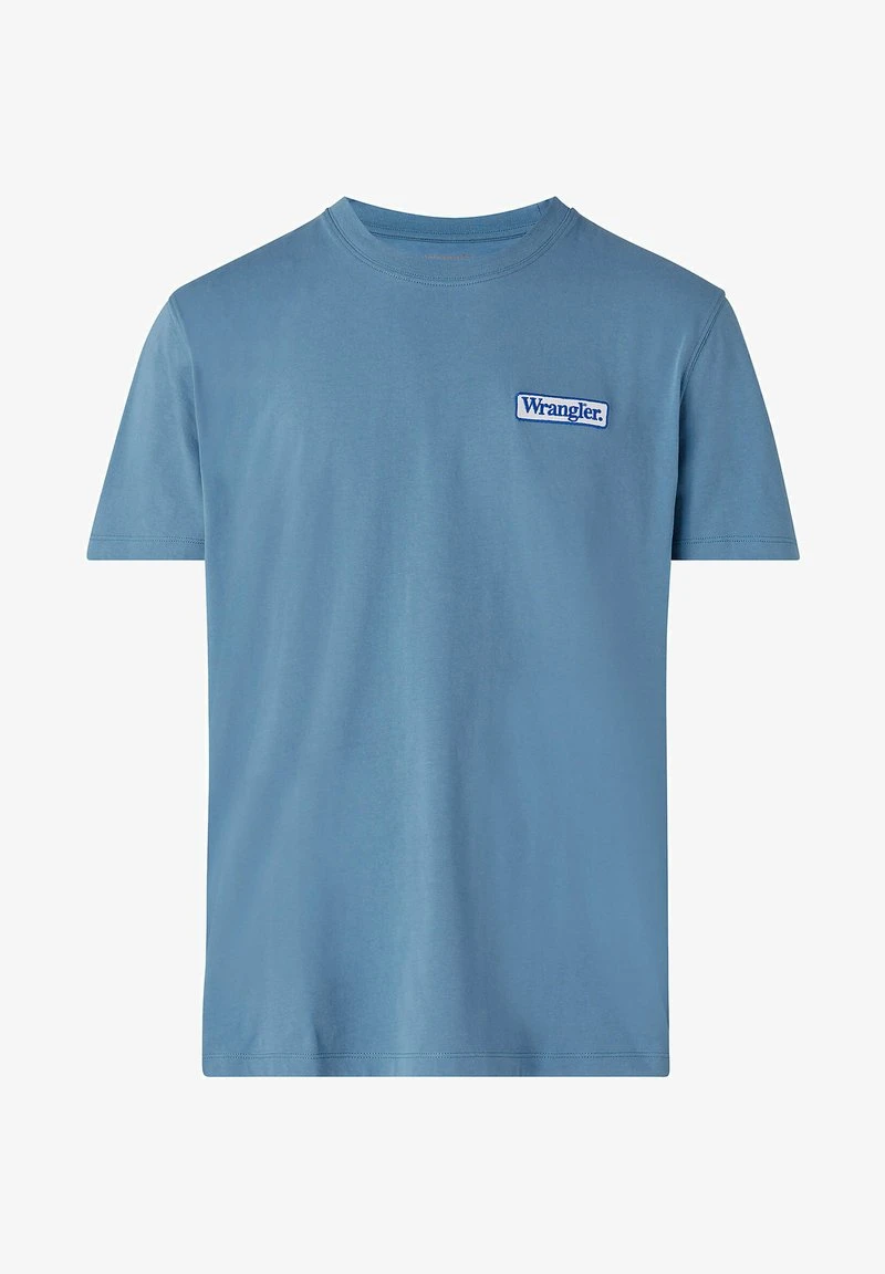 Wrangler LOGO TEE - T-Shirt Basic - Captains Blue 5 Wrangler LOGO TEE - T-Shirt Basic - Captains Blue – Bild 5