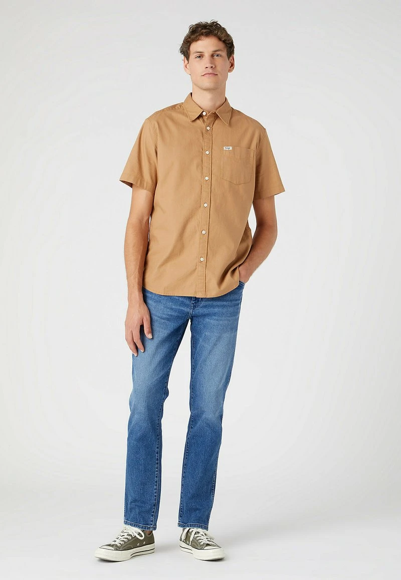 Wrangler LARSTON - Jeans Straight Leg - Smoke Sea 2 Wrangler LARSTON - Jeans Straight Leg - Smoke Sea – Bild 2