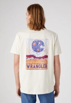 Wrangler GRAPHIC - T-Shirt Print - Turtledove