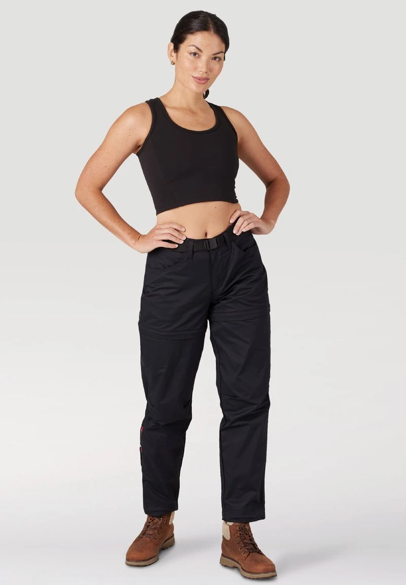 Wrangler ALL TERRAIN GEAR PACKABLE ZIPOFF PANT - Stoffhose - Black 2 Wrangler ALL TERRAIN GEAR PACKABLE ZIPOFF PANT - Stoffhose - Black – Bild 2