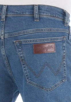 Wrangler TEXAS STRETCH - Jeans Straight Leg - Blue Denim -Deutschland Wrangler Verkaufs-Shop a770e351d809428ca8e3236ac83ccd3f