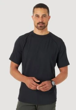 Wrangler PERFORMANCE - T-Shirt Basic - Black