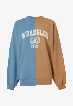 Wrangler 2WAY CREW - Sweatshirt - Captains Blue 10 Wrangler 2WAY CREW - Sweatshirt - Captains Blue -Deutschland Wrangler Verkaufs-Shop b399693ddb0c411d9cf134b4207edbca
