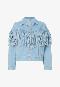 Wrangler WESTERN FRINGE - Jeansjacke - Cloud Nine -Deutschland Wrangler Verkaufs-Shop b65aa9a2206d4974a6b366701022972c