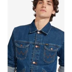 Wrangler Jeansjacke »Icons«, Ohne Kapuze -Deutschland Wrangler Verkaufs-Shop b70a65fdbef11b4890d3d655dd207647