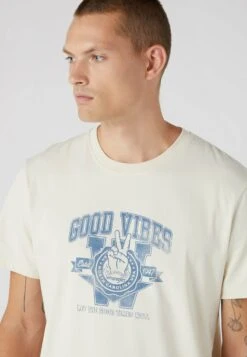 Wrangler VARSITY - T-Shirt Print - Turtledove 9 Wrangler VARSITY - T-Shirt Print - Turtledove -Deutschland Wrangler Verkaufs-Shop b71c38c011e44b4a88cb495a9e9157df