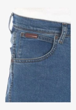 Wrangler TEXAS STRETCH - Jeans Straight Leg - Blue Denim -Deutschland Wrangler Verkaufs-Shop bd7ce7b221814917831fb59cb34970f8