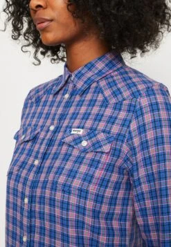Wrangler WESTERN SHIRT - Hemdbluse - Nautical Blue -Deutschland Wrangler Verkaufs-Shop be7c6fc4add540c78b1cc517c2abe954