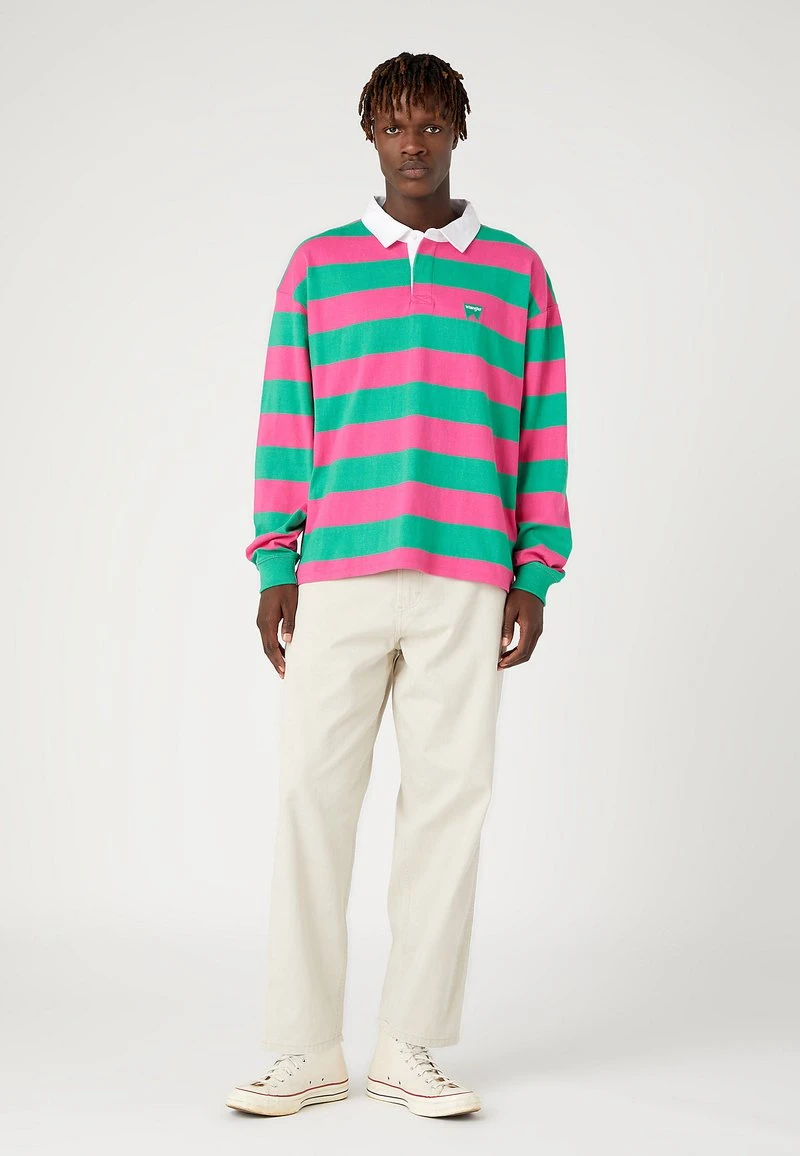 Wrangler RUGBY - Poloshirt - Fuchsia Rose 2 Wrangler RUGBY - Poloshirt - Fuchsia Rose – Bild 2