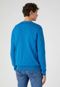 Wrangler CREWNECK - Strickpullover - Deep Water -Deutschland Wrangler Verkaufs-Shop d2078fde9f364b8e8f22697597db6bb6