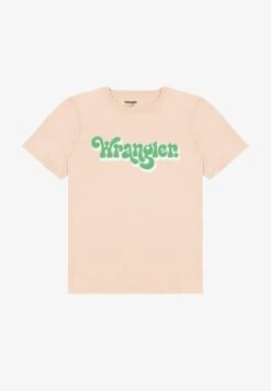 Wrangler REGULAR TEE - T-Shirt Print - Peach Melba -Deutschland Wrangler Verkaufs-Shop d3d0562b93f046bc9875014e96c37c4a
