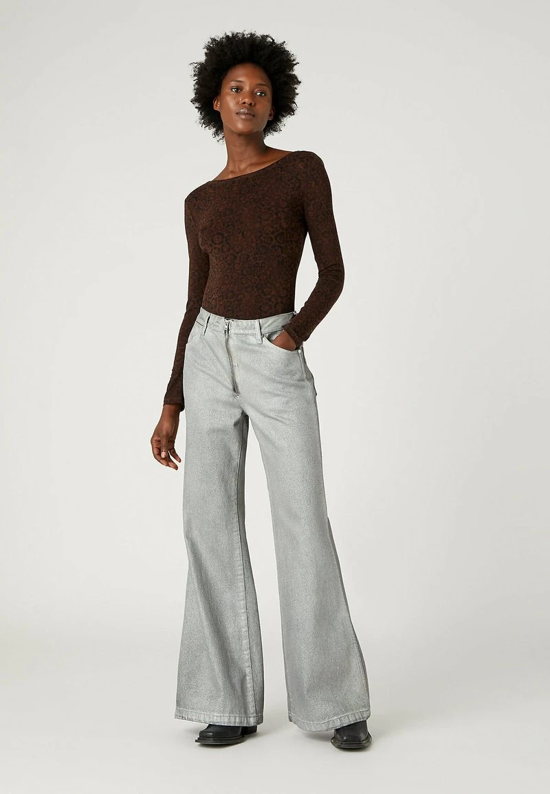 Wrangler LEOTARD - Langarmshirt - Jaguar Print 2 Wrangler LEOTARD - Langarmshirt - Jaguar Print – Bild 2