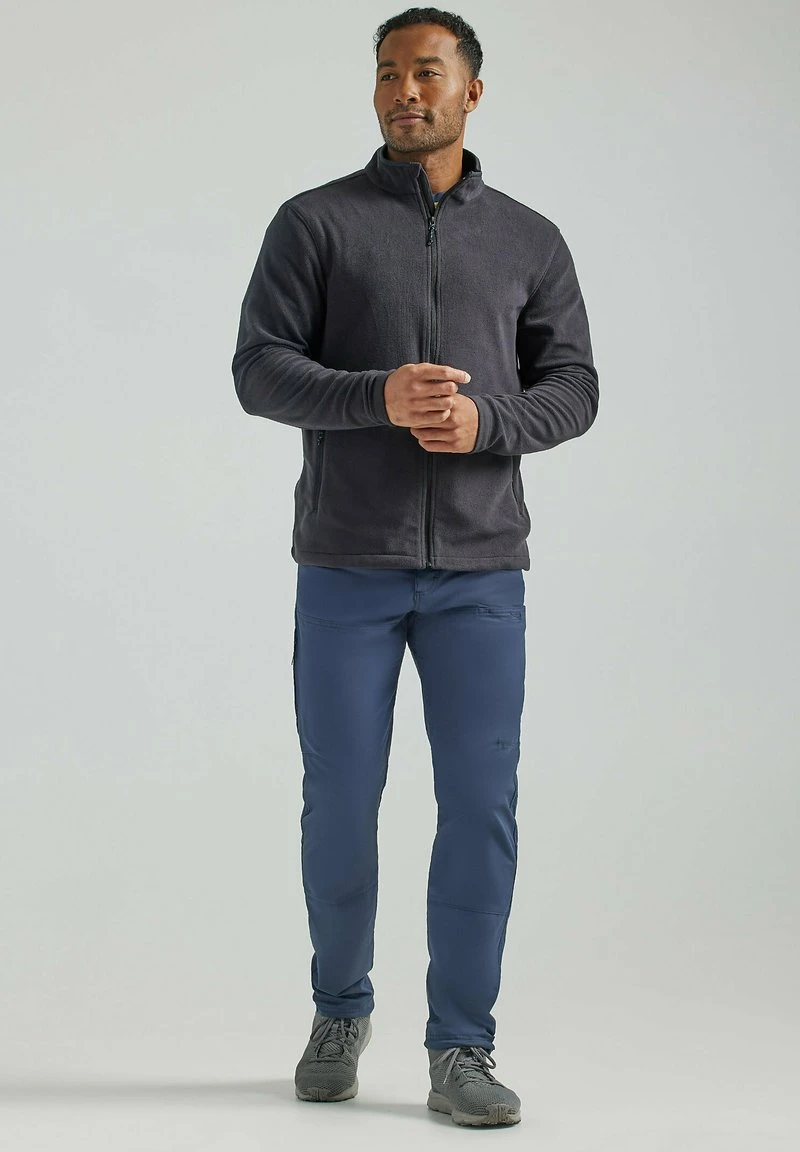 Wrangler TECHNICAL - Fleecejacke - Black 2 Wrangler TECHNICAL - Fleecejacke - Black – Bild 2