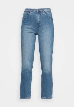 Wrangler WILD WEST - Jeans Straight Leg - Mid Blue -Deutschland Wrangler Verkaufs-Shop da7157ec39c8449ab0cbe6e8b65e9c7e