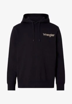 Wrangler GRAPHIC HOODIE - Kapuzenpullover - Black -Deutschland Wrangler Verkaufs-Shop dc3c733fb3ae4e0fb836b74298cb8636