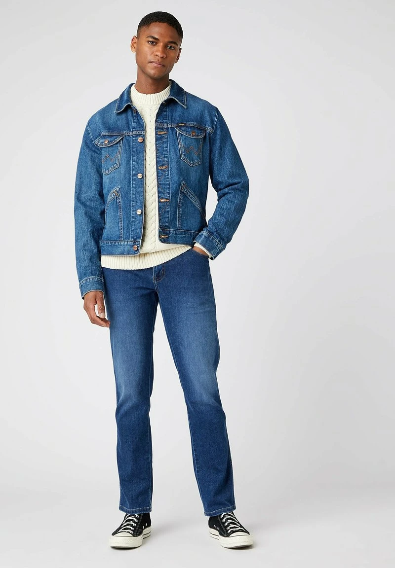 Wrangler Jeans Straight Leg - Blau Denim 2 Wrangler Jeans Straight Leg - Blau Denim – Bild 2