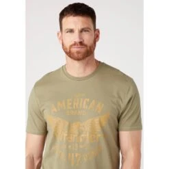 Wrangler T-Shirt »Americana« -Deutschland Wrangler Verkaufs-Shop e1ed523bab5d804d2e0f442f97b020f0
