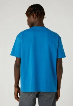 Wrangler SLOGAN - T-Shirt Print - Deep Water -Deutschland Wrangler Verkaufs-Shop e368df941f5c40d9b0fd5d3564bf1ffb