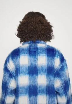 Wrangler PLUSH JACKET - Klassischer Mantel - Daphne Blue -Deutschland Wrangler Verkaufs-Shop e927fa49b0554118bb4fd6815039899e