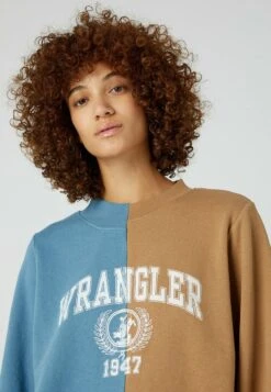 Wrangler 2WAY CREW - Sweatshirt - Captains Blue 9 Wrangler 2WAY CREW - Sweatshirt - Captains Blue -Deutschland Wrangler Verkaufs-Shop e965478c1c974feabd4e1c92a1cb904d