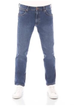 Wrangler GREENSBORO - Jeans Straight Leg - Basement Blue (w15qhn32c) -Deutschland Wrangler Verkaufs-Shop e9dab6bcca544a4f9a8fb482c0eb19ea 1
