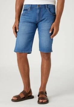 Wrangler COLTON - Jeans Shorts - Blue Vortex