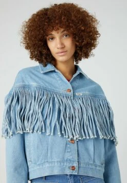 Wrangler WESTERN FRINGE - Jeansjacke - Cloud Nine -Deutschland Wrangler Verkaufs-Shop f5f915d007444138b52ec24d2bf94893