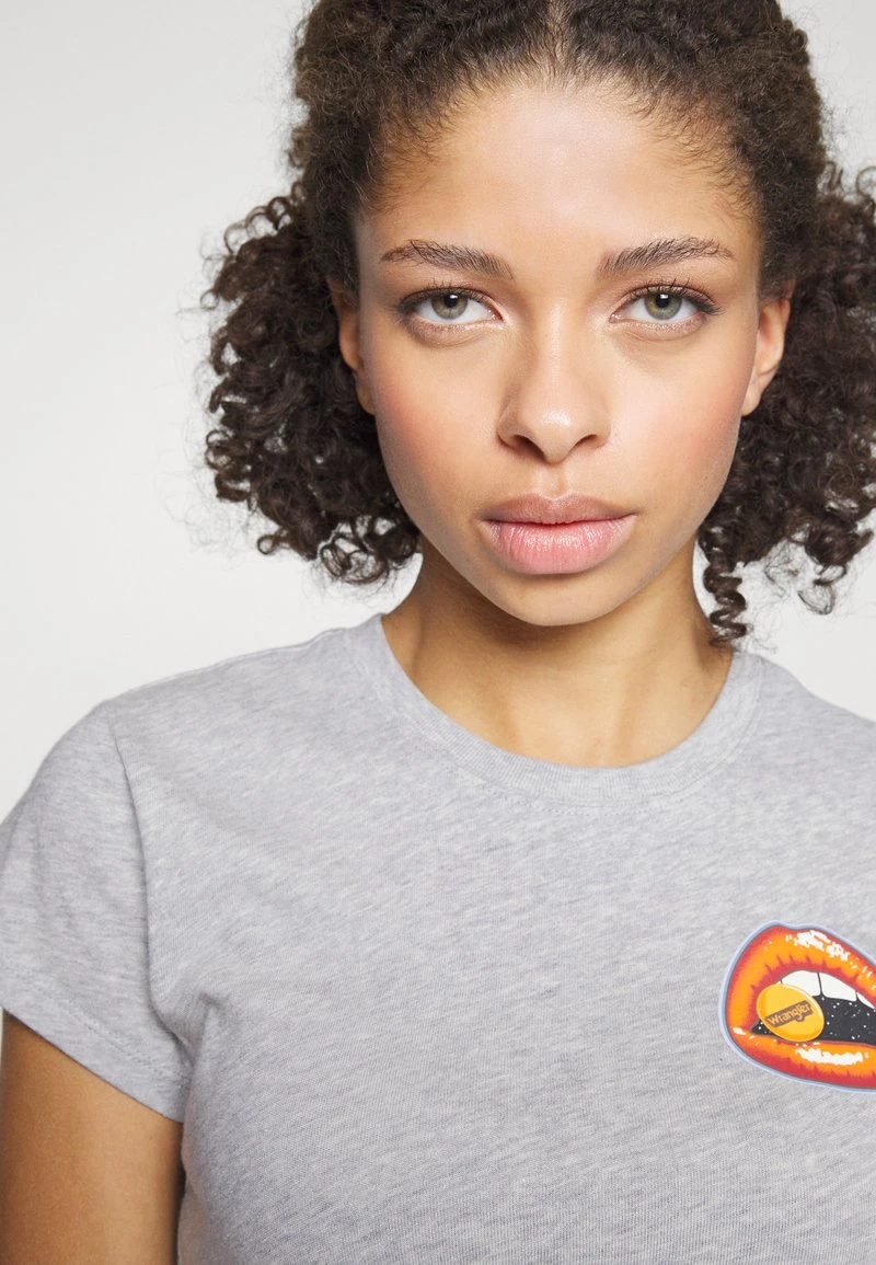 Wrangler SHRUNKEN BAND TEE - T-Shirt Print - Light Grey 4 Wrangler SHRUNKEN BAND TEE - T-Shirt Print - Light Grey – Bild 4