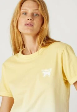 Wrangler RINGER - T-Shirt Print - Pale Banana 9 Wrangler RINGER - T-Shirt Print - Pale Banana -Deutschland Wrangler Verkaufs-Shop f8491ed33d894bc99d75c38cc31cd225