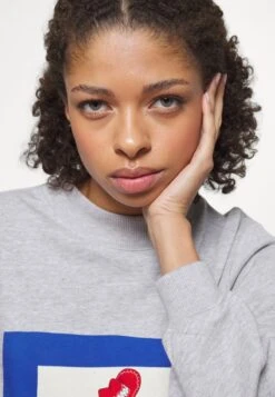 Wrangler Sweatshirt - Light Grey -Deutschland Wrangler Verkaufs-Shop f9ea89bed41c4661831a0523fed3189c