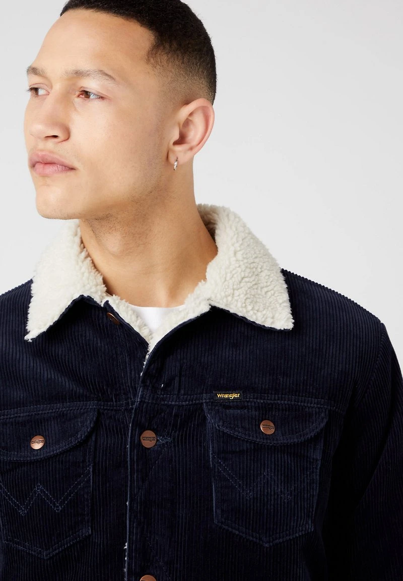 Wrangler Jeansjacke - Navy 4 Wrangler Jeansjacke - Navy – Bild 4