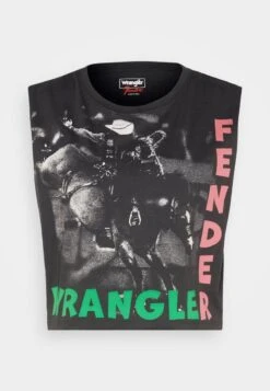 Wrangler SLEEVELESS - Top - Faded Black -Deutschland Wrangler Verkaufs-Shop fabb500dacc14f7cad46b1ccbb7ce975