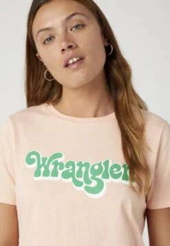 Wrangler REGULAR TEE - T-Shirt Print - Peach Melba -Deutschland Wrangler Verkaufs-Shop fcf95d8b69e542e58825f4405cb308c0