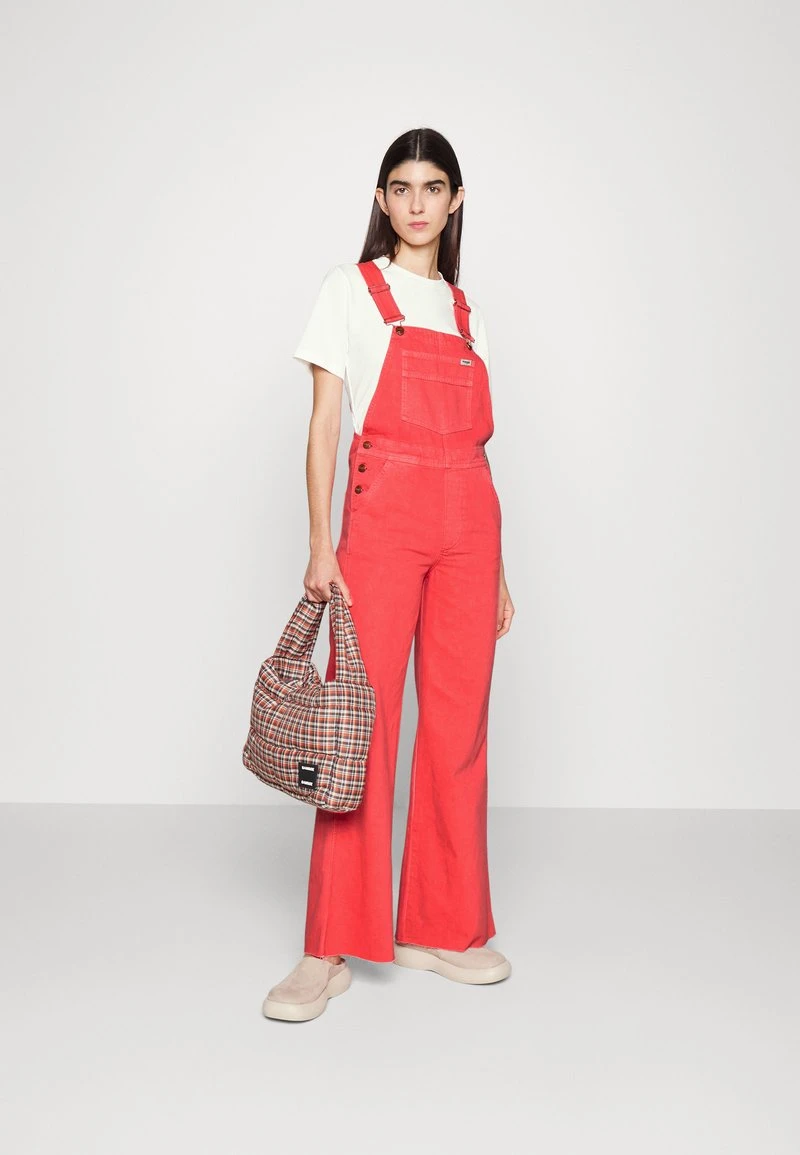 Wrangler CASEY JONES FLARE OVERALL - Latzhose - Poppy Red 2 Wrangler CASEY JONES FLARE OVERALL - Latzhose - Poppy Red – Bild 2